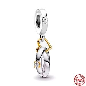 New 925-Charm Bead Fit Original Pandora Bracelet